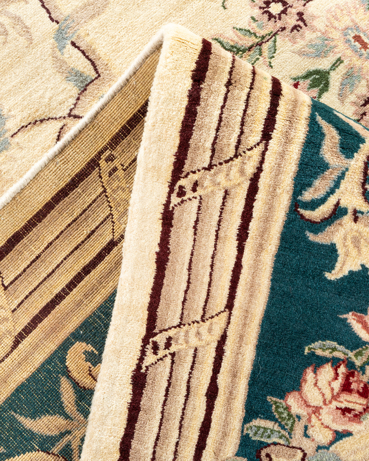 Mogul, One-of-a-Kind Hand-Knotted Area Rug - Ivory, 8' 2" x 10' 3"