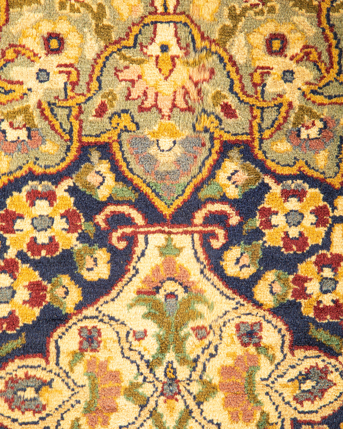 Mogul, One-of-a-Kind Hand-Knotted Area Rug - Blue, 8' 1" x 9' 10"