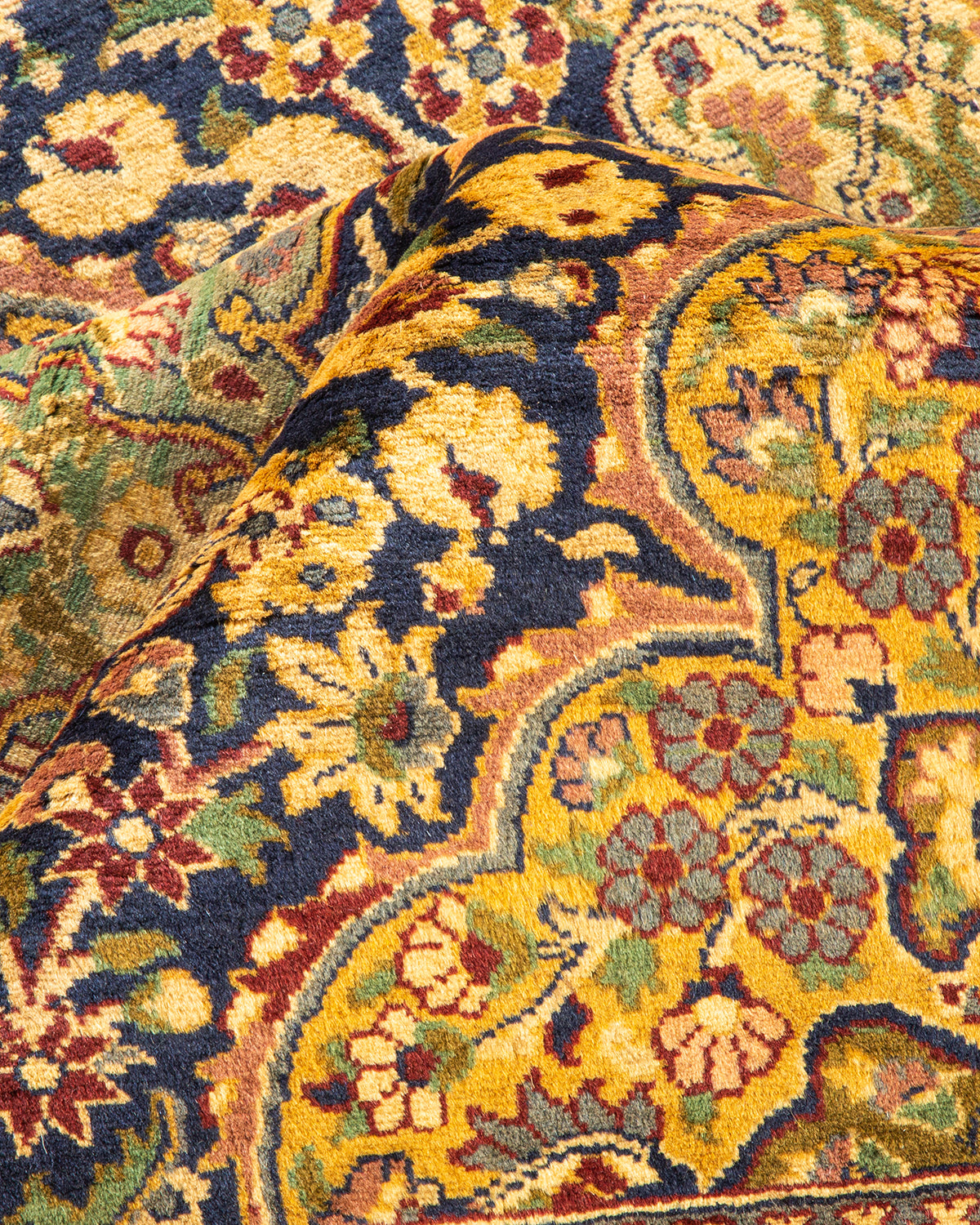 Mogul, One-of-a-Kind Hand-Knotted Area Rug - Blue, 8' 1" x 9' 10"