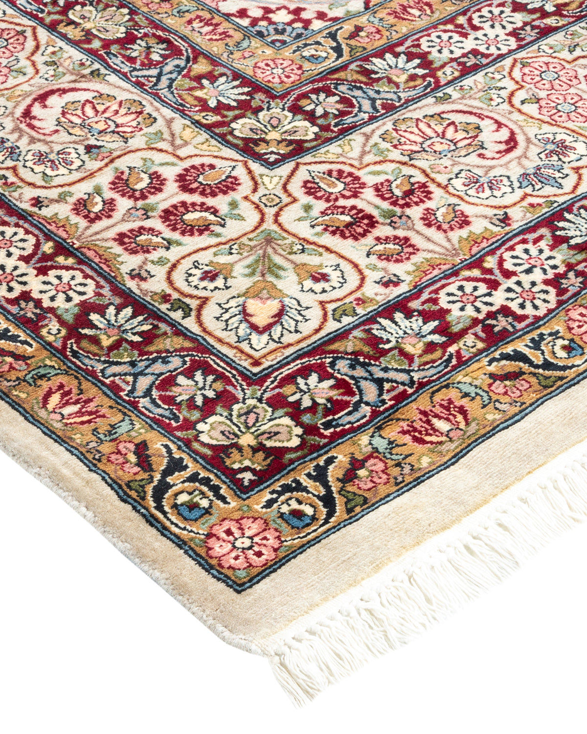 Mogul, One-of-a-Kind Hand-Knotted Area Rug - Ivory, 8' 0" x 10' 9"
