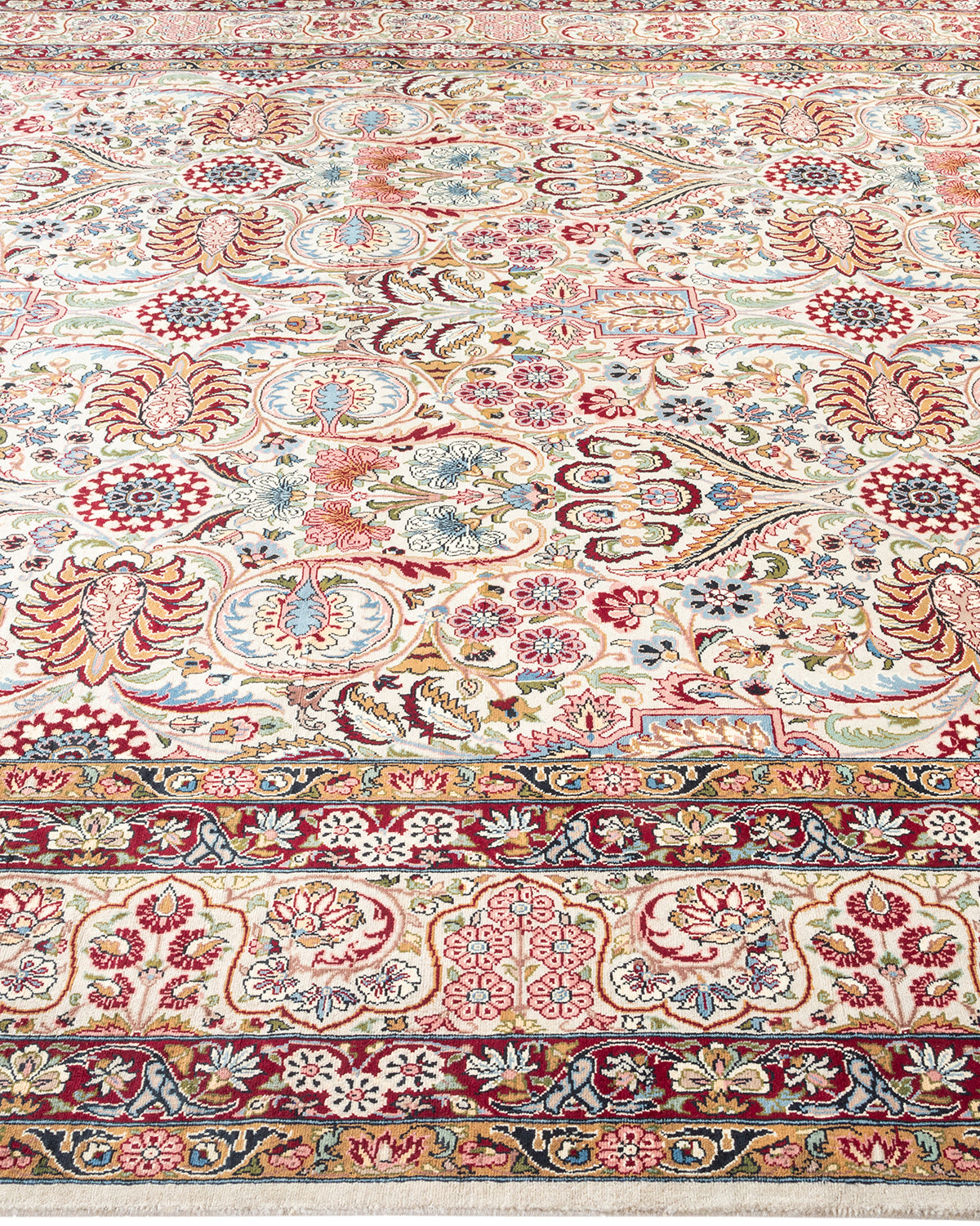 Mogul, One-of-a-Kind Hand-Knotted Area Rug - Ivory, 8' 0" x 10' 9"
