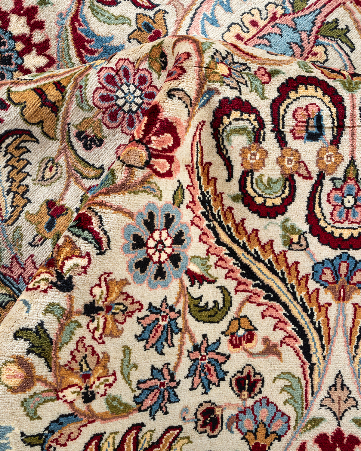 Mogul, One-of-a-Kind Hand-Knotted Area Rug - Ivory, 8' 0" x 10' 9"