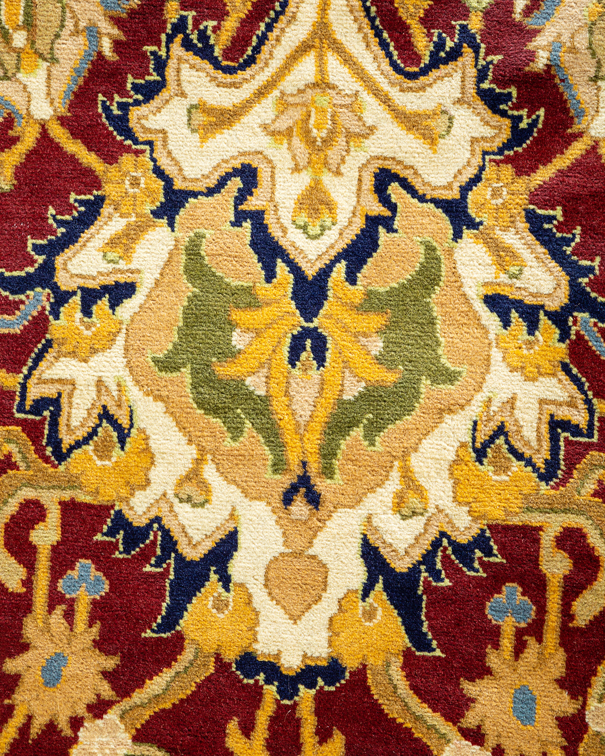 Mogul, One-of-a-Kind Hand-Knotted Area Rug - Red, 8' 2" x 10' 6"