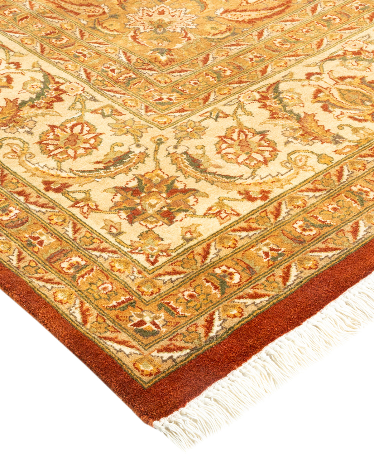 Mogul, One-of-a-Kind Hand-Knotted Area Rug - Brown, 8' 1" x 10' 7"