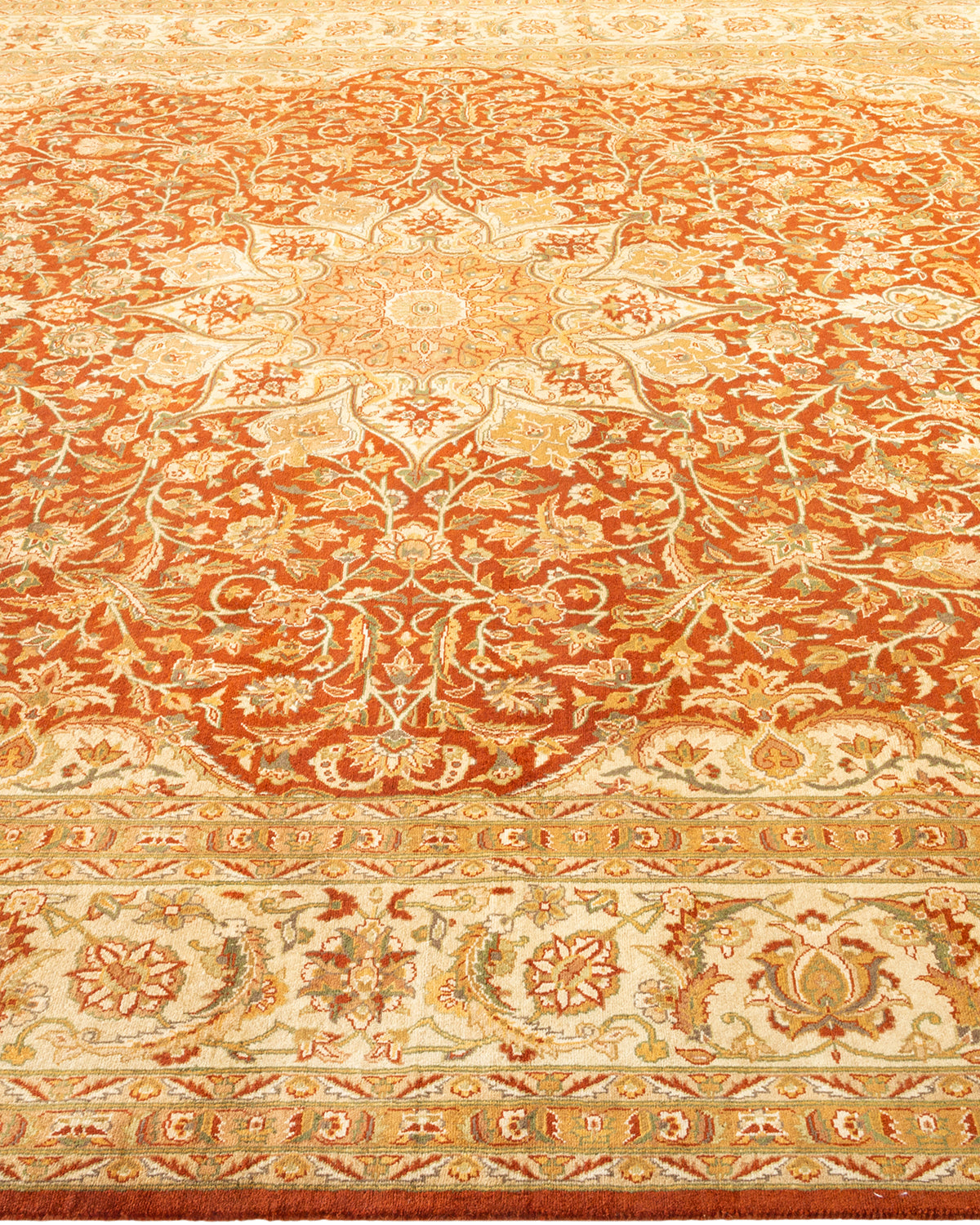Mogul, One-of-a-Kind Hand-Knotted Area Rug - Brown, 8' 1" x 10' 7"