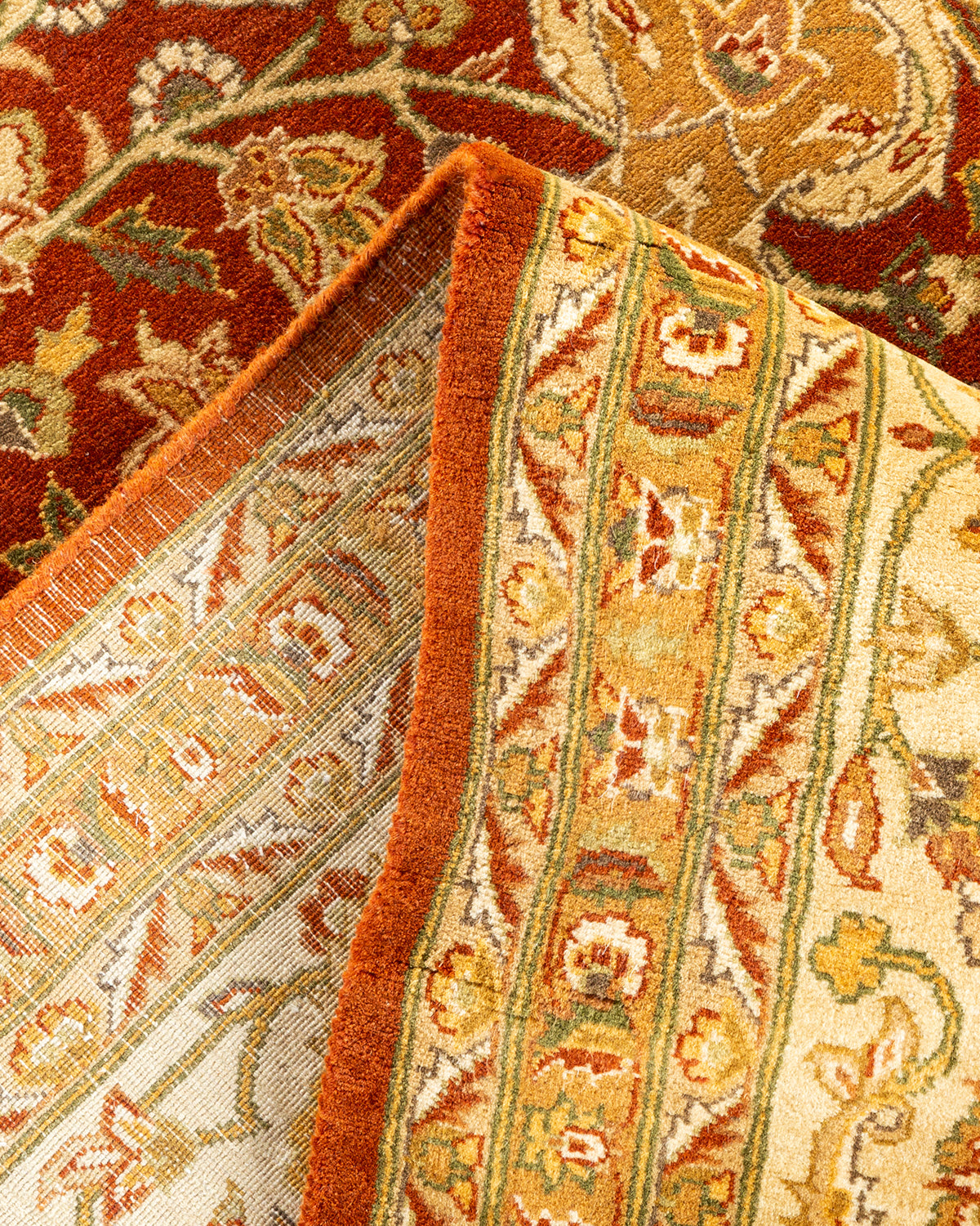 Mogul, One-of-a-Kind Hand-Knotted Area Rug - Brown, 8' 1" x 10' 7"