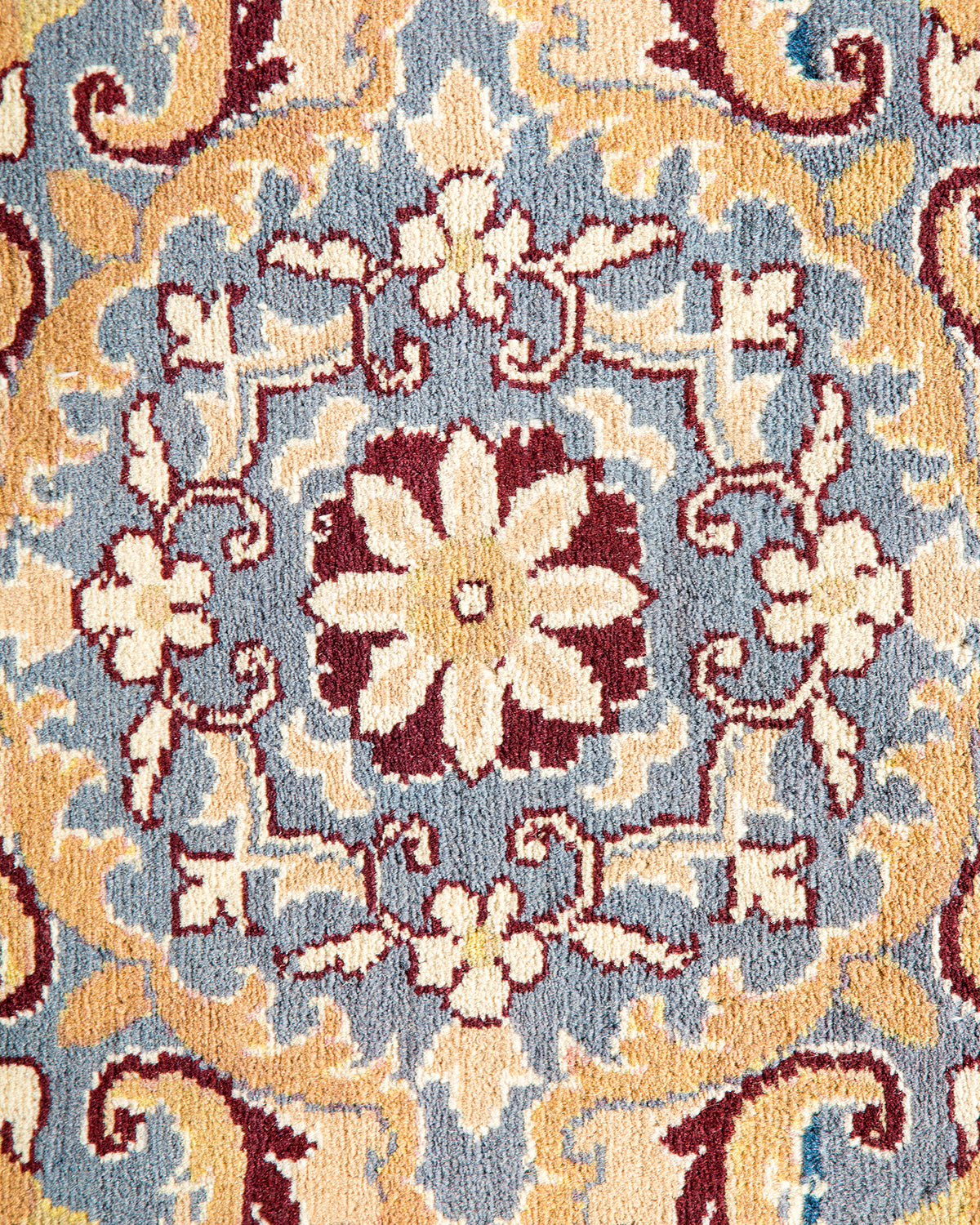 Mogul, One-of-a-Kind Hand-Knotted Area Rug - Yellow, 8' 0" x 10' 2"