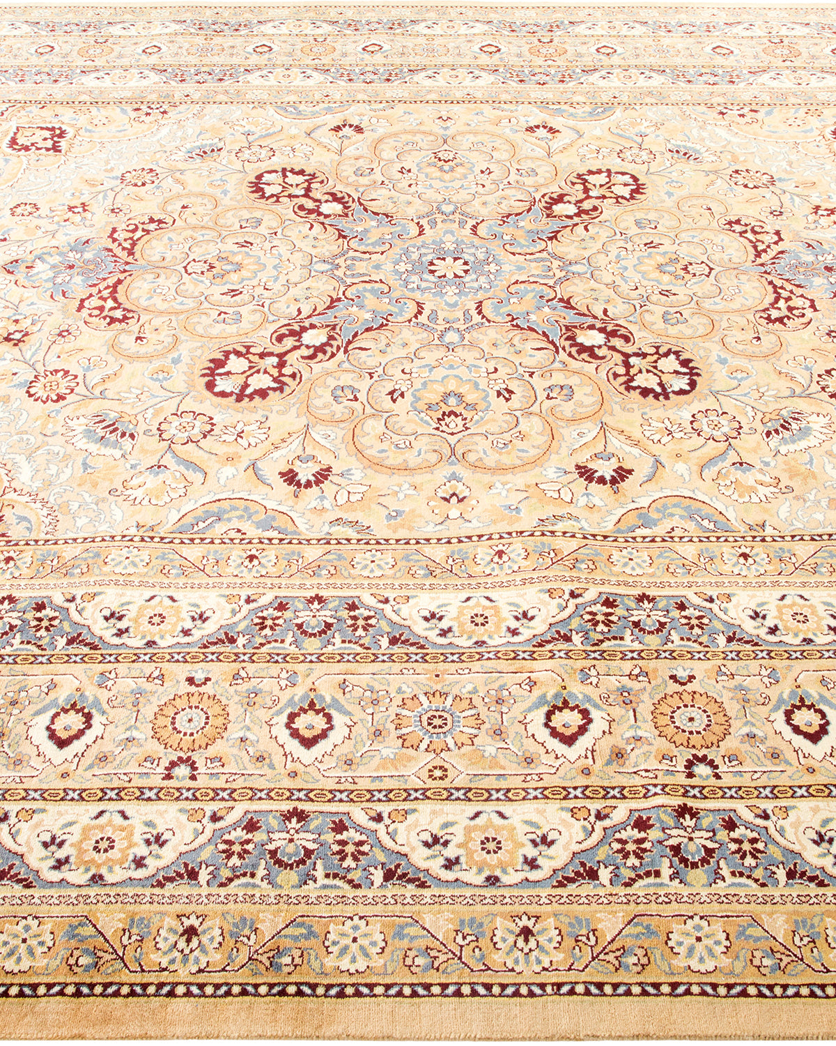 Mogul, One-of-a-Kind Hand-Knotted Area Rug - Yellow, 8' 0" x 10' 2"