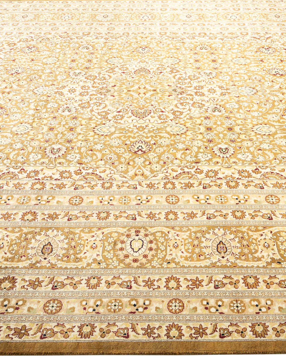 Mogul, One-of-a-Kind Hand-Knotted Area Rug - Green, 8' 1" x 10' 5"