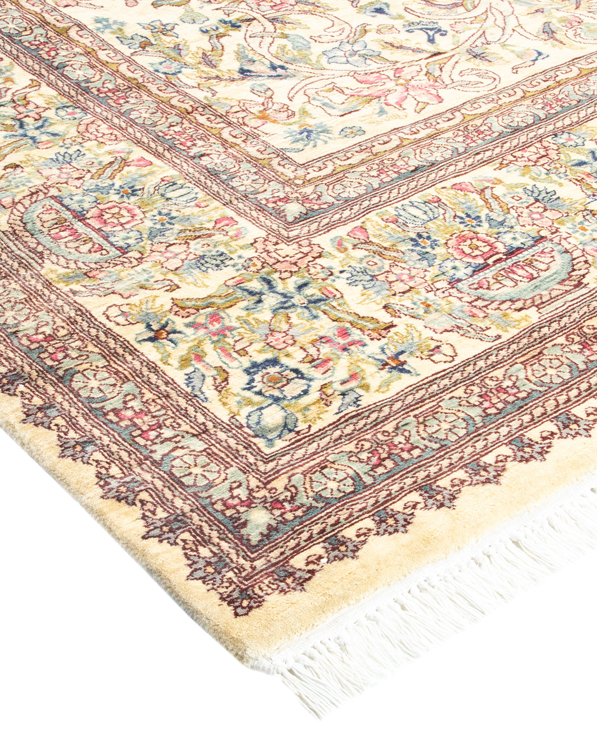 Mogul, One-of-a-Kind Hand-Knotted Area Rug - Ivory, 8' 1" x 10' 8"