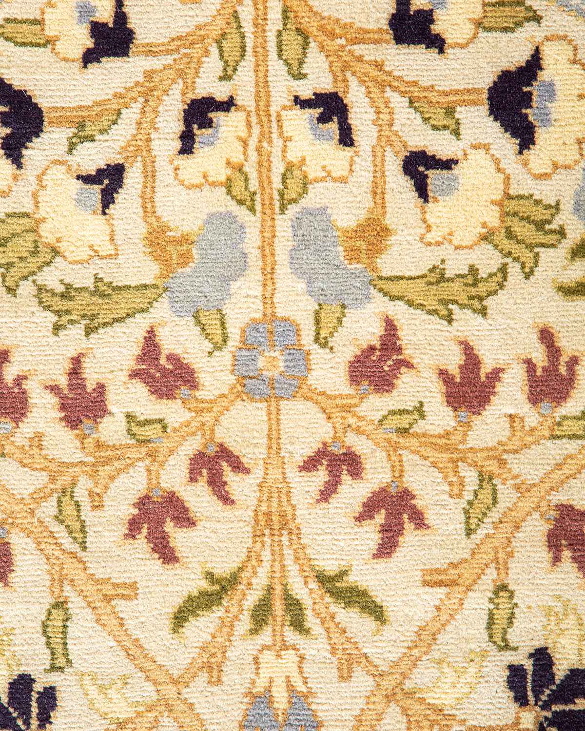 Mogul, One-of-a-Kind Hand-Knotted Area Rug - Ivory, 8' 1" x 10' 6"