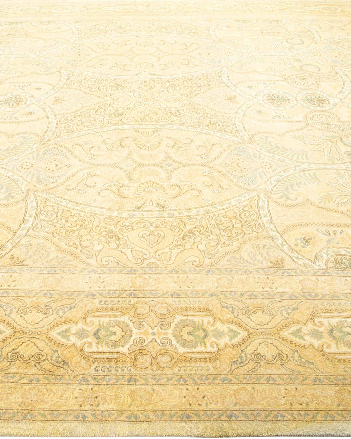 Mogul, One-of-a-Kind Hand-Knotted Area Rug - Ivory, 8' 1" x 10' 3"