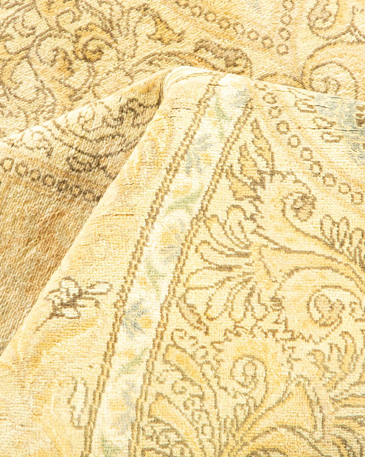 Mogul, One-of-a-Kind Hand-Knotted Area Rug - Ivory, 8' 1" x 10' 3"