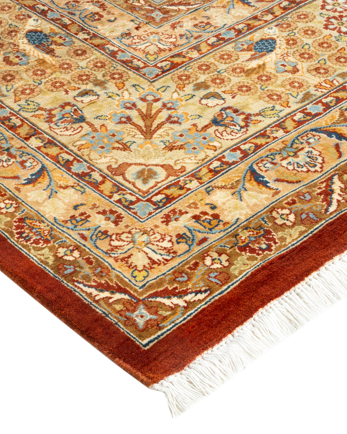 Mogul, One-of-a-Kind Hand-Knotted Area Rug - Brown, 8' 2" x 10' 2"
