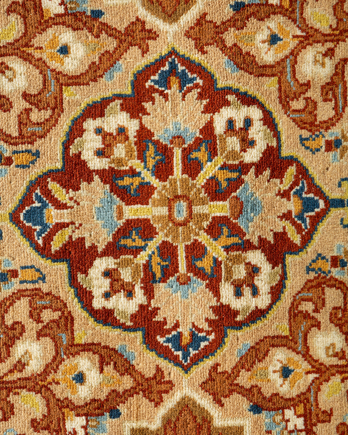 Mogul, One-of-a-Kind Hand-Knotted Area Rug - Brown, 8' 2" x 10' 2"