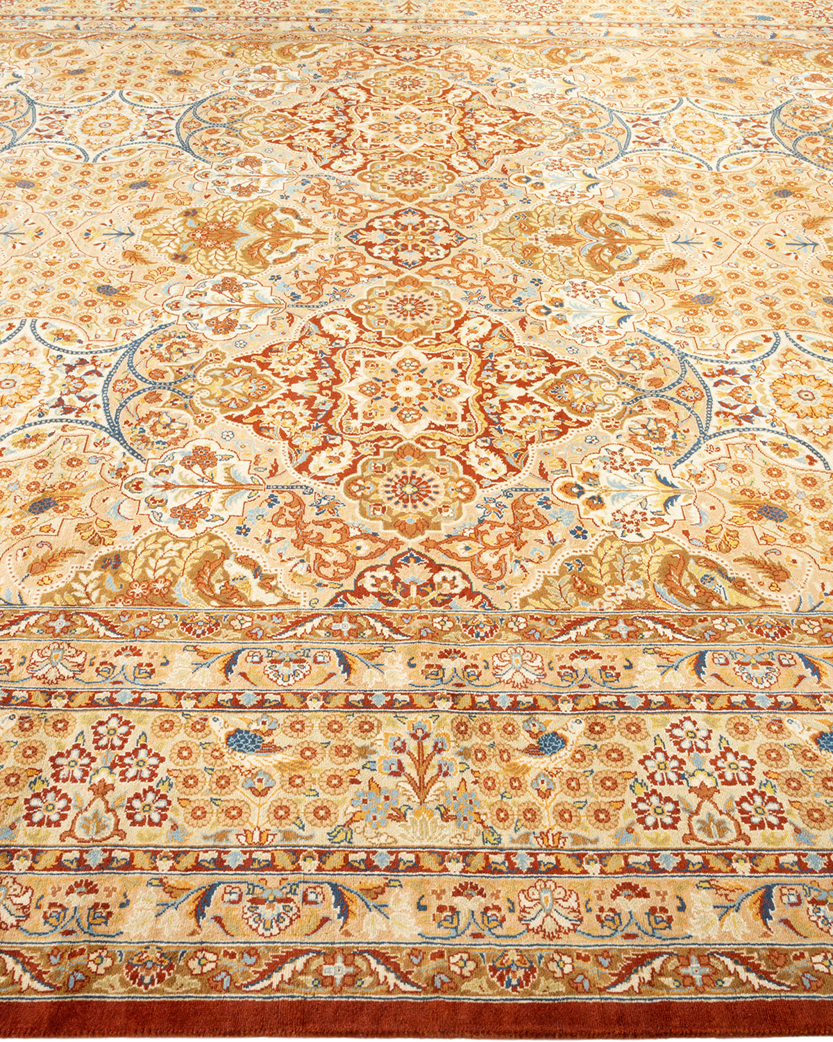 Mogul, One-of-a-Kind Hand-Knotted Area Rug - Brown, 8' 2" x 10' 2"