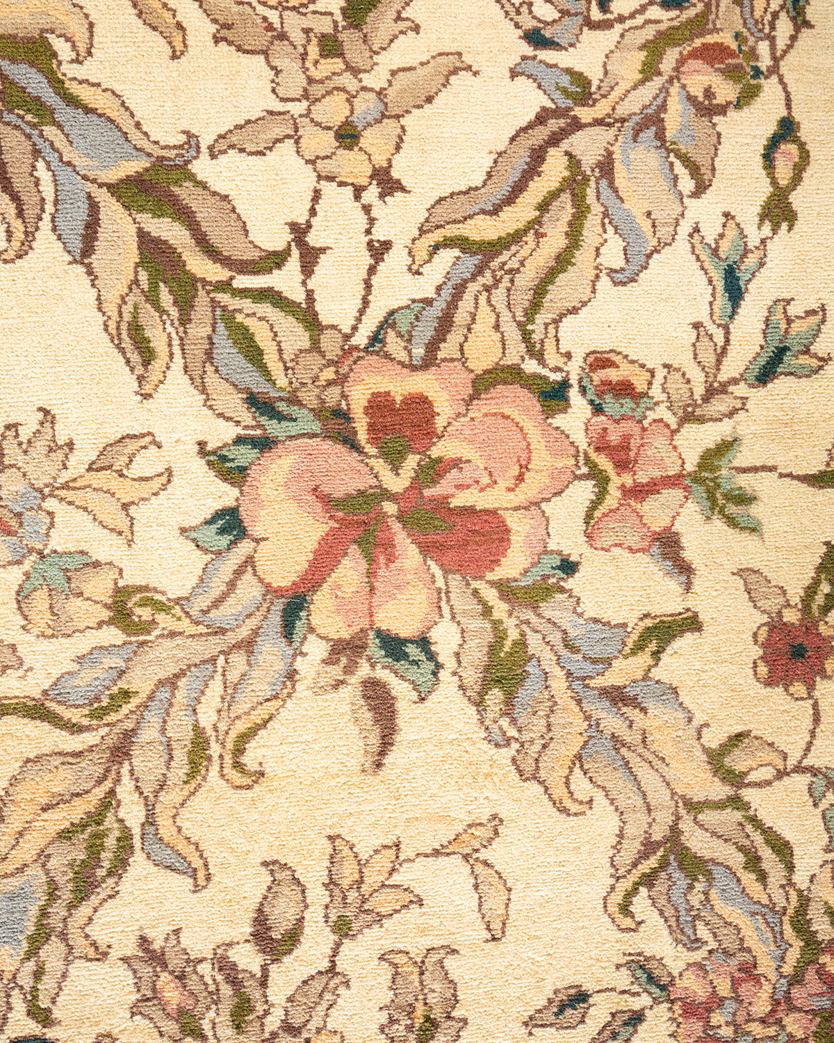 Mogul, One-of-a-Kind Hand-Knotted Area Rug - Ivory, 8' 2" x 10' 1"