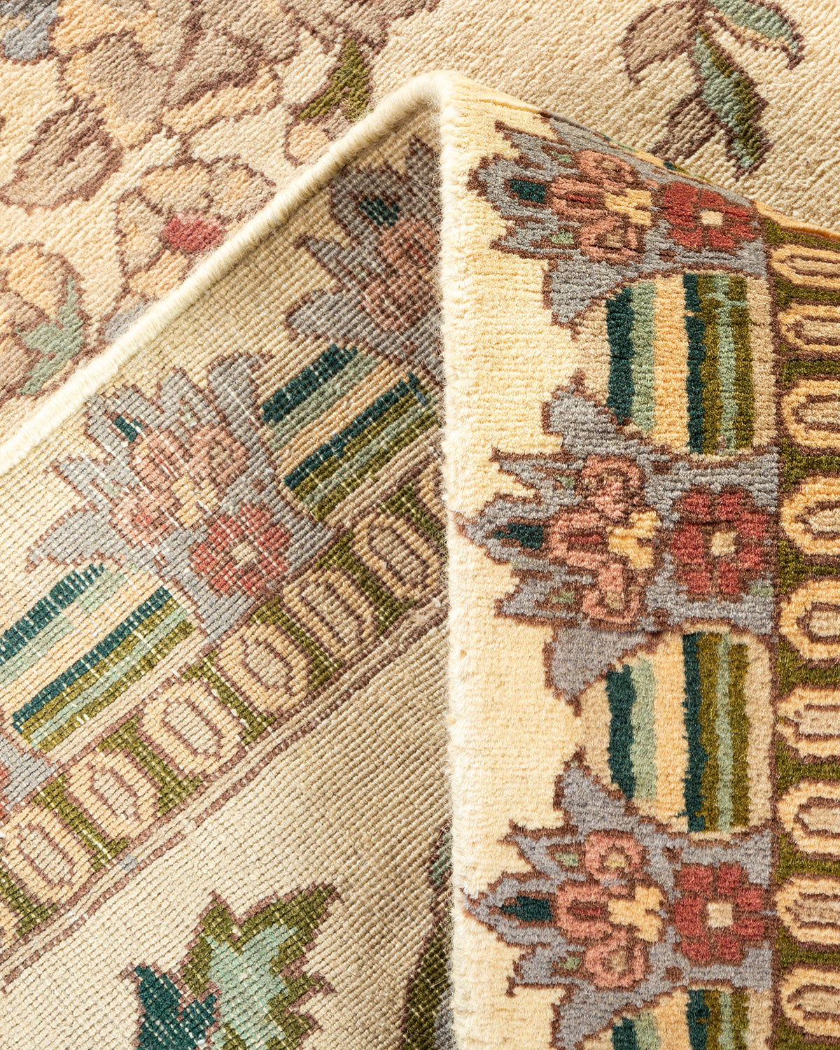 Mogul, One-of-a-Kind Hand-Knotted Area Rug - Ivory, 8' 2" x 10' 1"