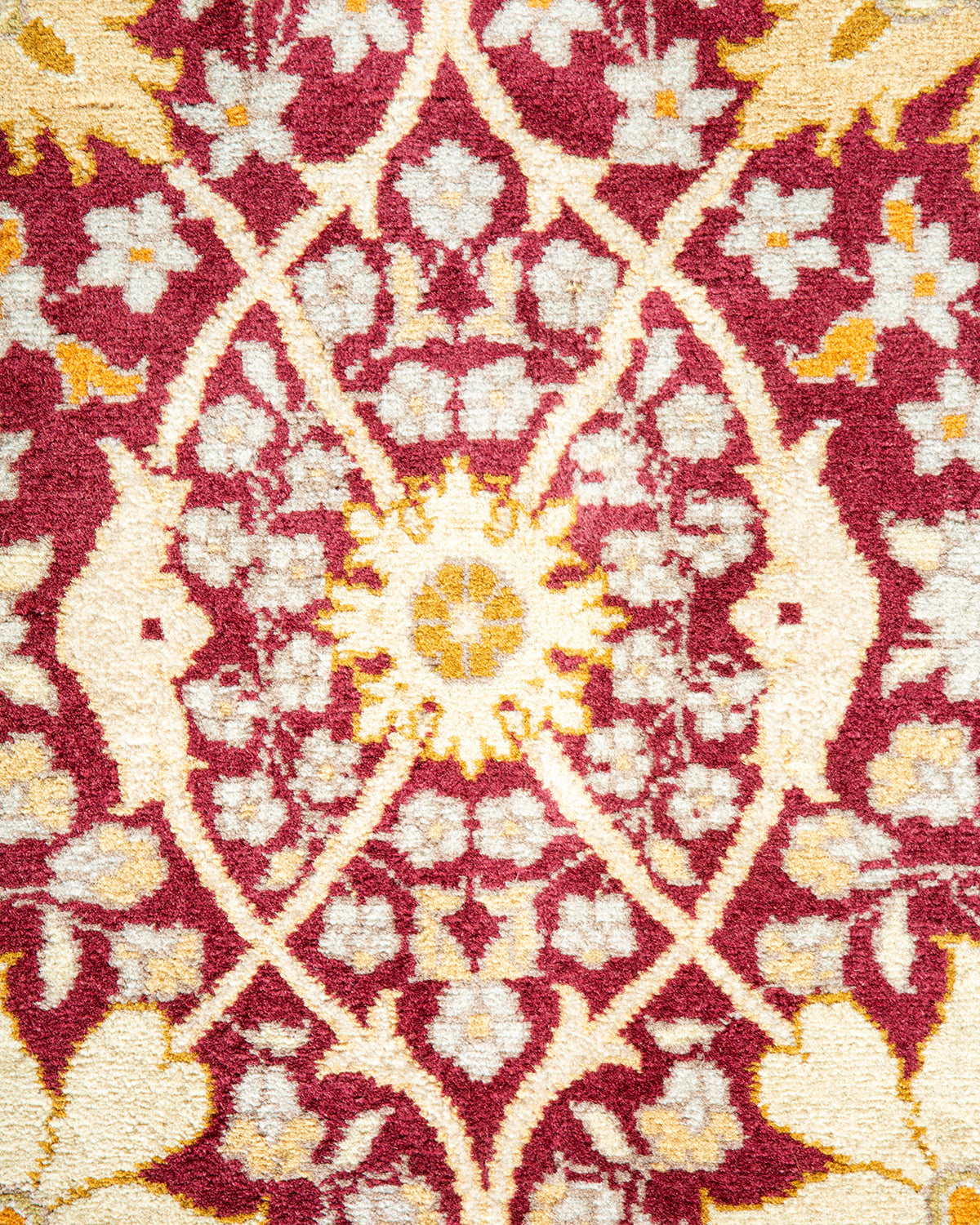 Mogul, One-of-a-Kind Hand-Knotted Area Rug - Purple, 6' 2" x 8' 10"