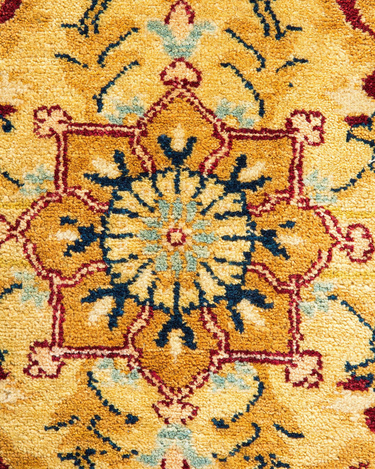 Mogul, One-of-a-Kind Hand-Knotted Area Rug - Red, 6' 0" x 8' 8"