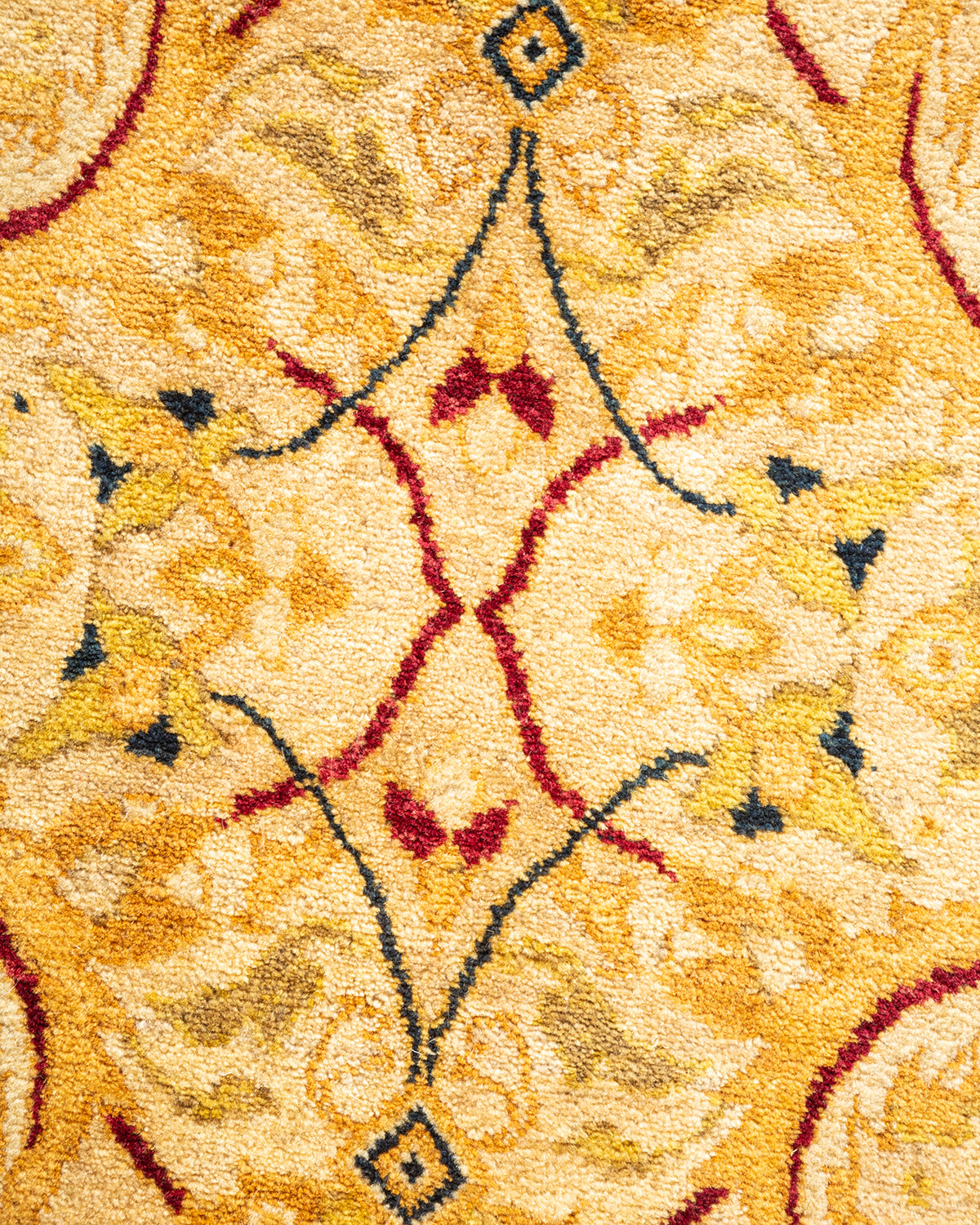 Mogul, One-of-a-Kind Hand-Knotted Area Rug - Ivory, 5' 10" x 9' 0"