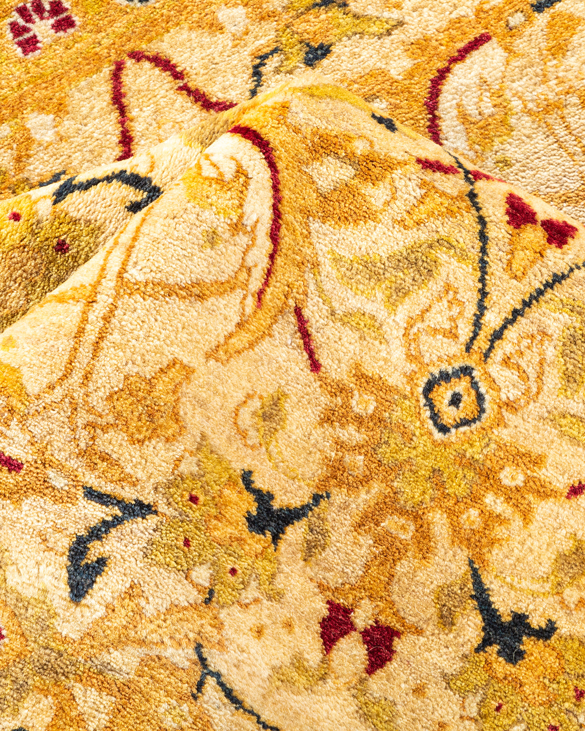 Mogul, One-of-a-Kind Hand-Knotted Area Rug - Ivory, 5' 10" x 9' 0"