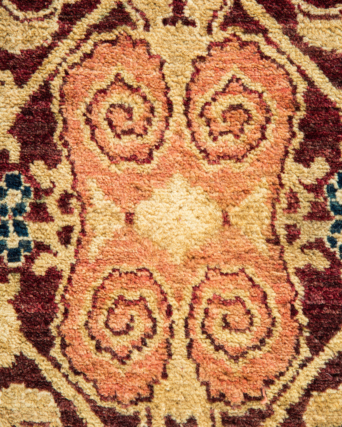 Mogul, One-of-a-Kind Hand-Knotted Area Rug - Red, 6' 1" x 8' 8"