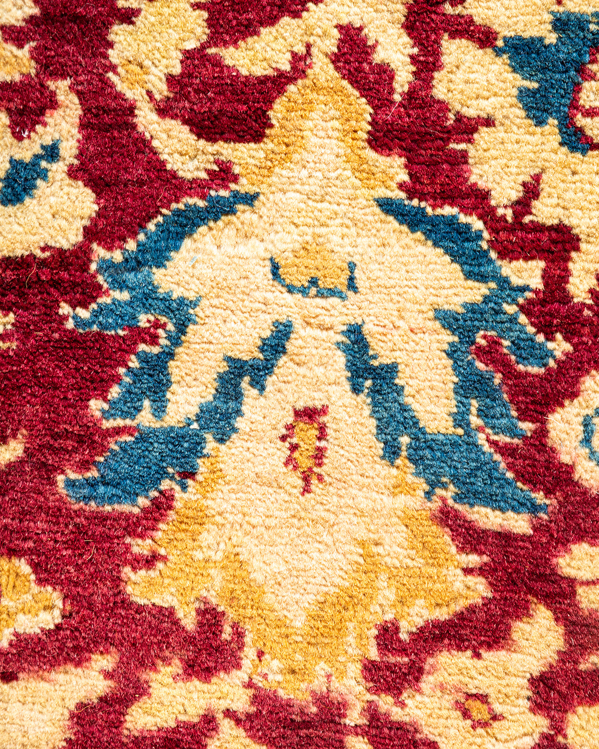 Mogul, One-of-a-Kind Hand-Knotted Area Rug - Red, 6' 1" x 9' 0"
