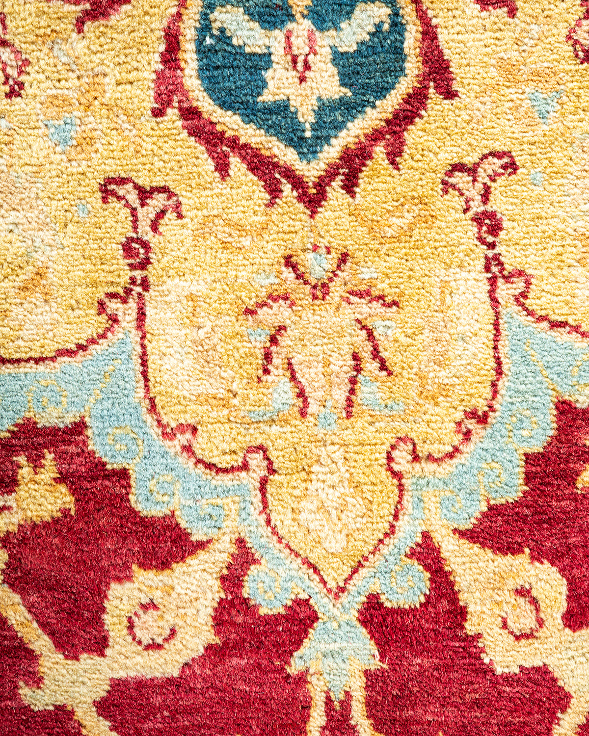 Mogul, One-of-a-Kind Hand-Knotted Area Rug - Red, 6' 1" x 9' 10"