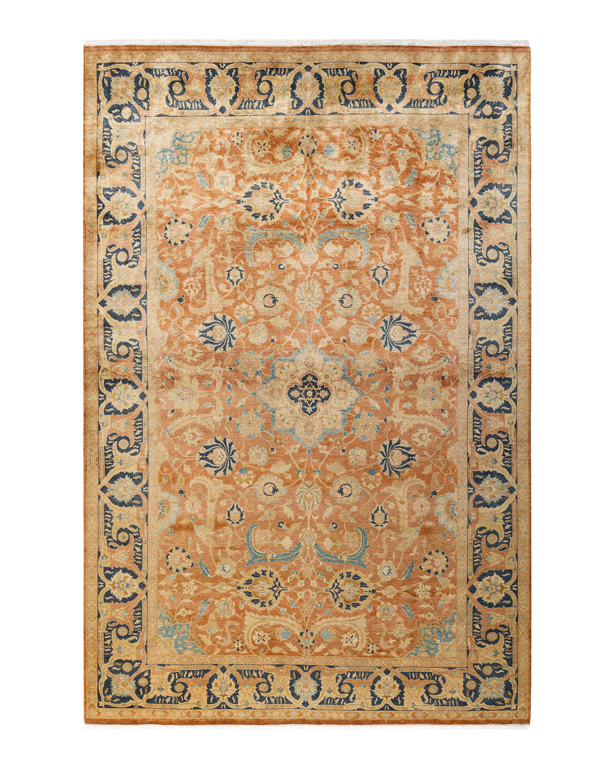 Mogul, One-of-a-Kind Hand-Knotted Area Rug - Brown, 5' 10" x 9' 2"