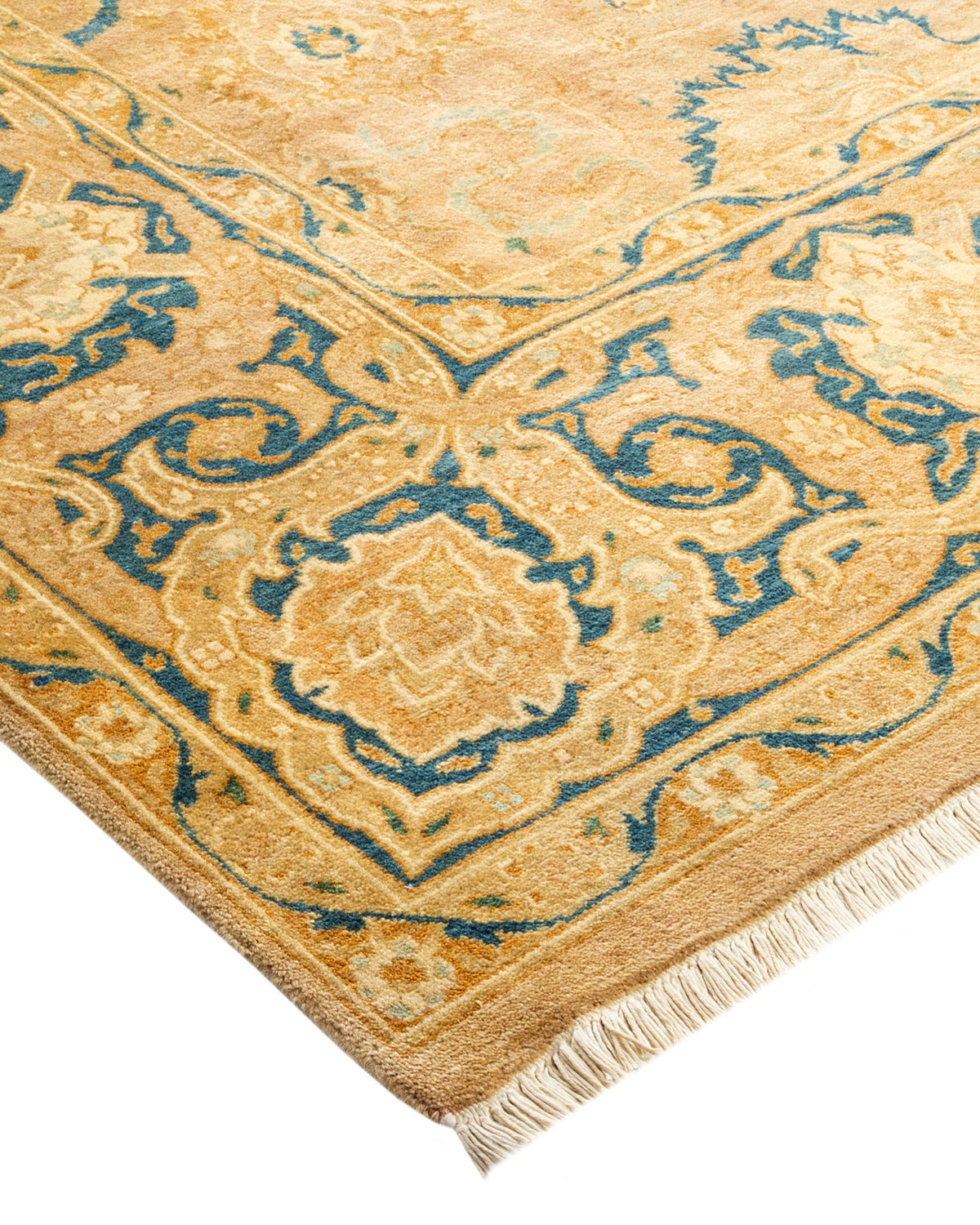 Mogul, One-of-a-Kind Hand-Knotted Area Rug - Ivory, 5' 10" x 8' 8"