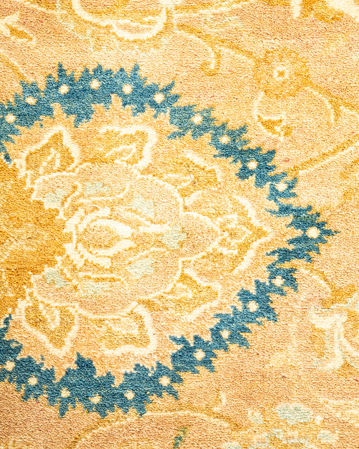 Mogul, One-of-a-Kind Hand-Knotted Area Rug - Ivory, 5' 10" x 8' 8"
