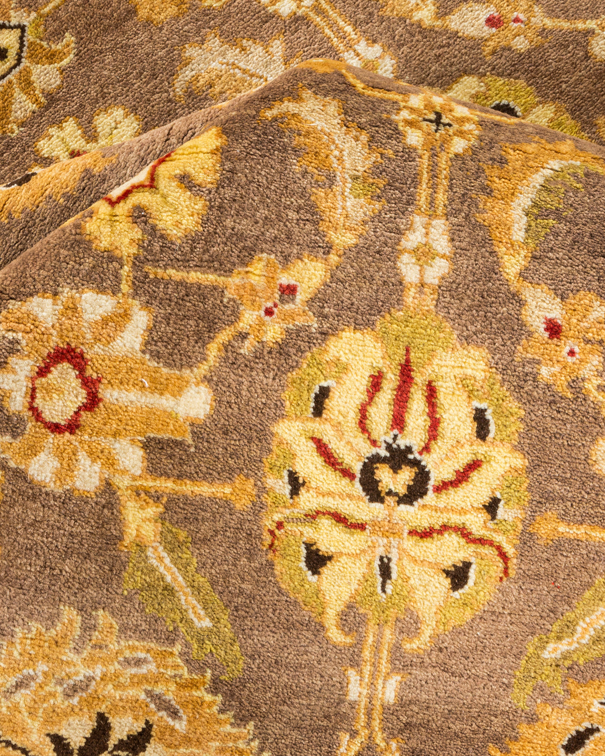 Mogul, One-of-a-Kind Hand-Knotted Area Rug - Brown, 6' 0" x 9' 1"