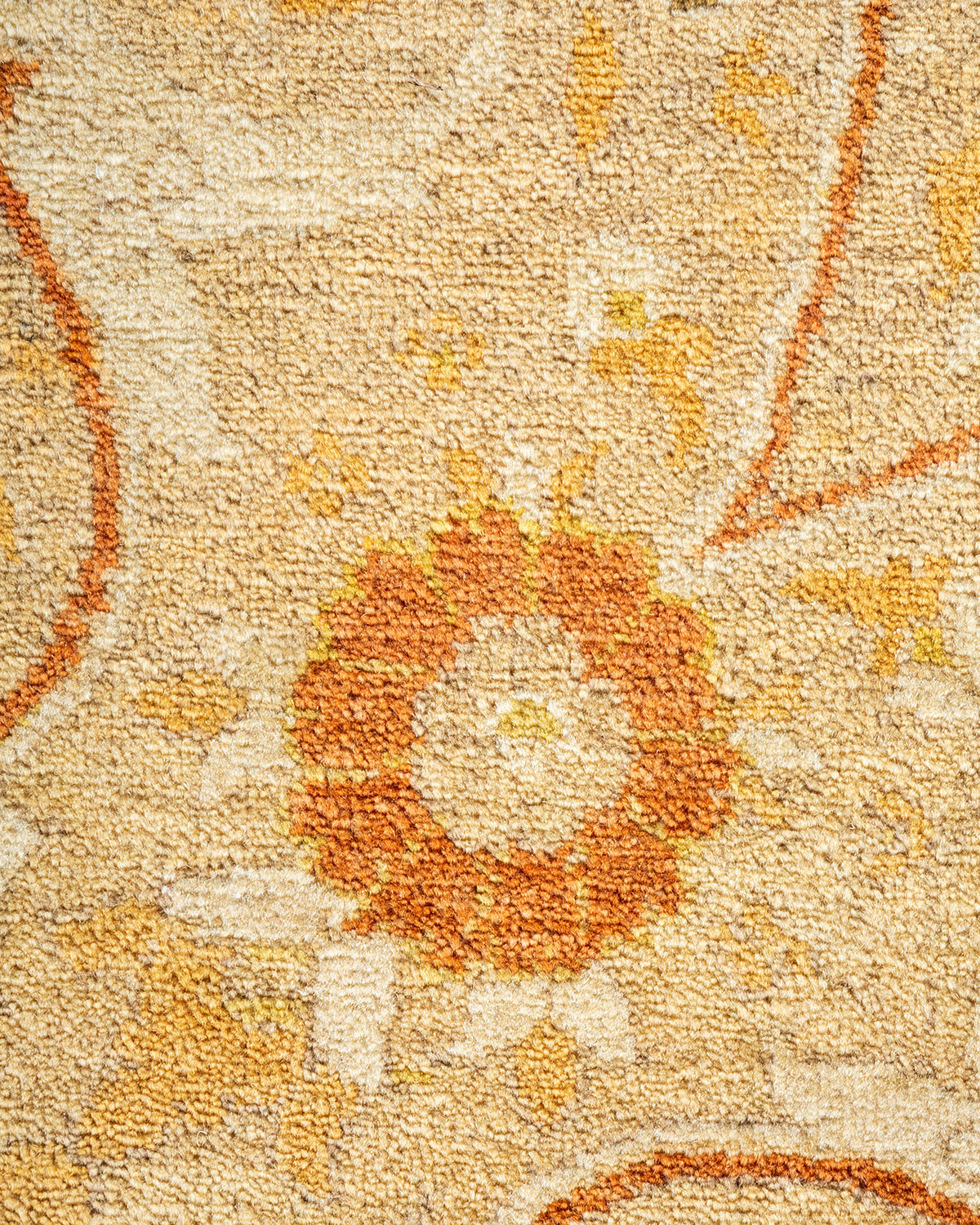 Mogul, One-of-a-Kind Handmade Area Rug - Ivory, 8' 10" x 11' 10"