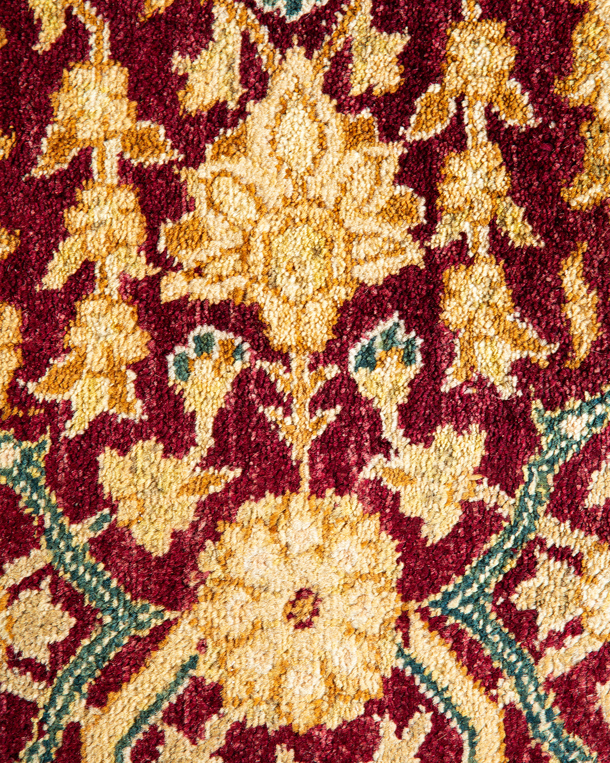 Mogul, One-of-a-Kind Hand-Knotted Area Rug - Red, 8' 3" x 10' 2"