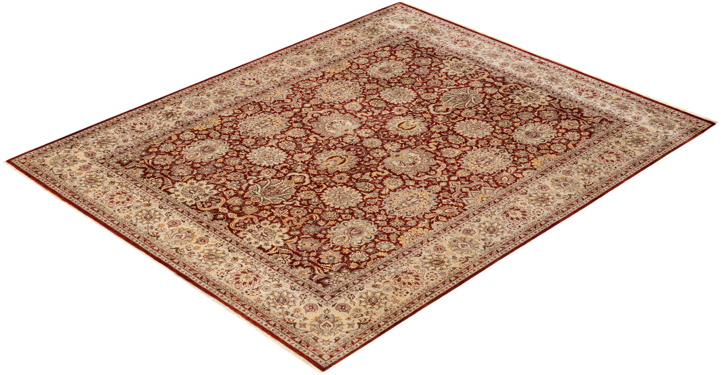 Mogul, One-of-a-Kind Hand-Knotted Area Rug - Orange, 8' 3" x 10' 5"