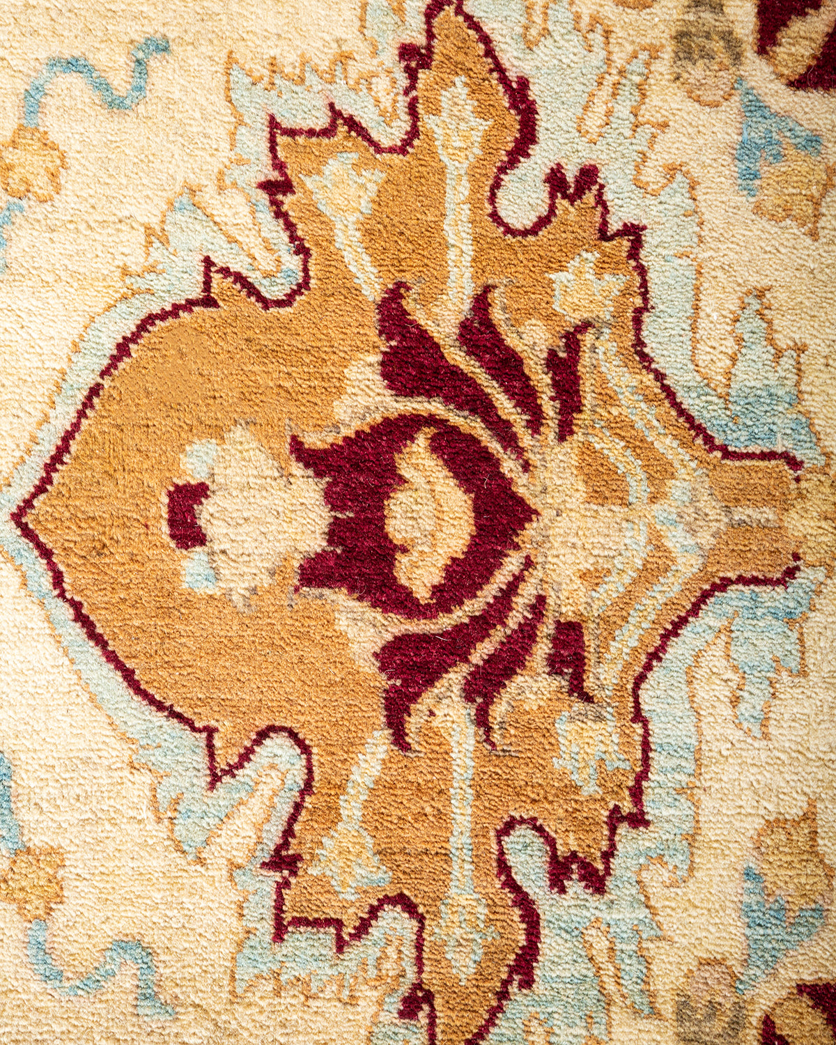 Mogul, One-of-a-Kind Hand-Knotted Area Rug - Ivory, 8' 1" x 10' 1"