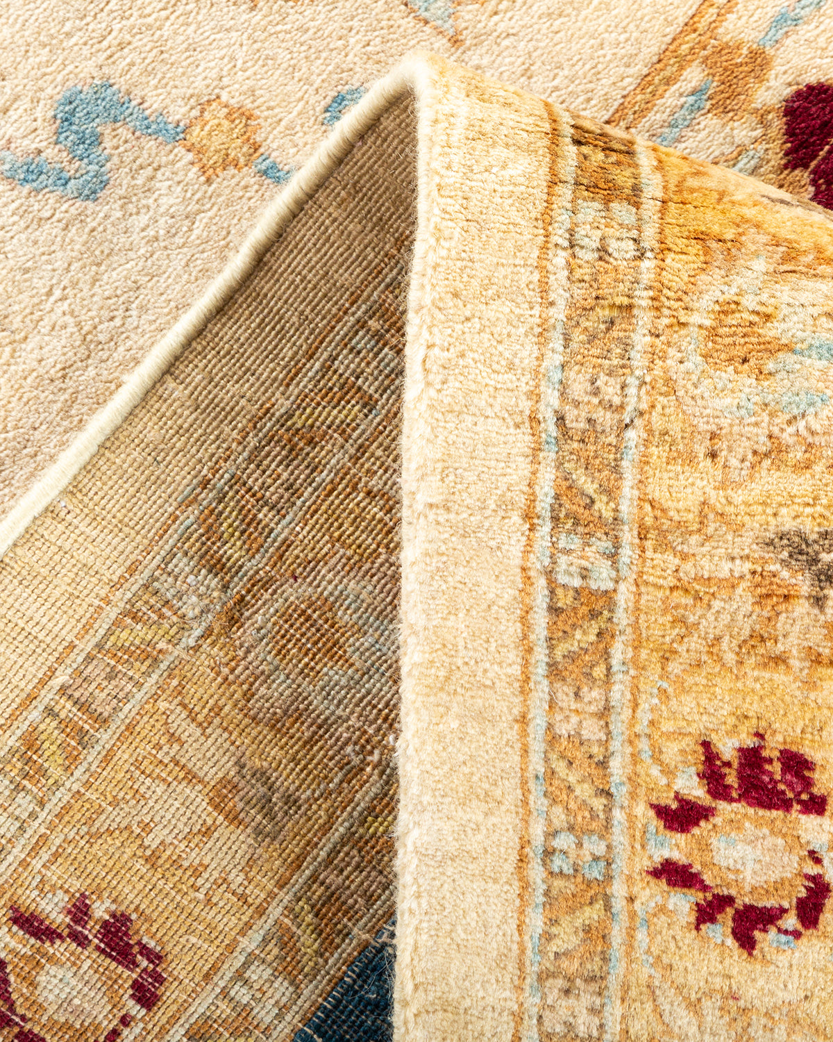 Mogul, One-of-a-Kind Hand-Knotted Area Rug - Ivory, 8' 1" x 10' 1"