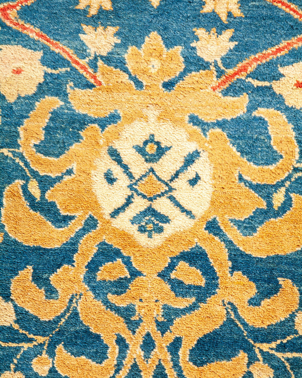 Mogul, One-of-a-Kind Hand-Knotted Area Rug - Blue, 7' 10" x 10' 6"