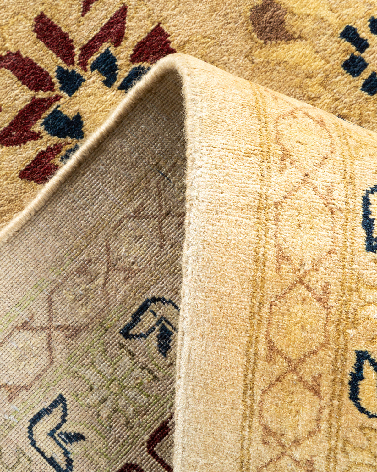 Mogul, One-of-a-Kind Hand-Knotted Area Rug - Ivory, 8' 0" x 9' 5"