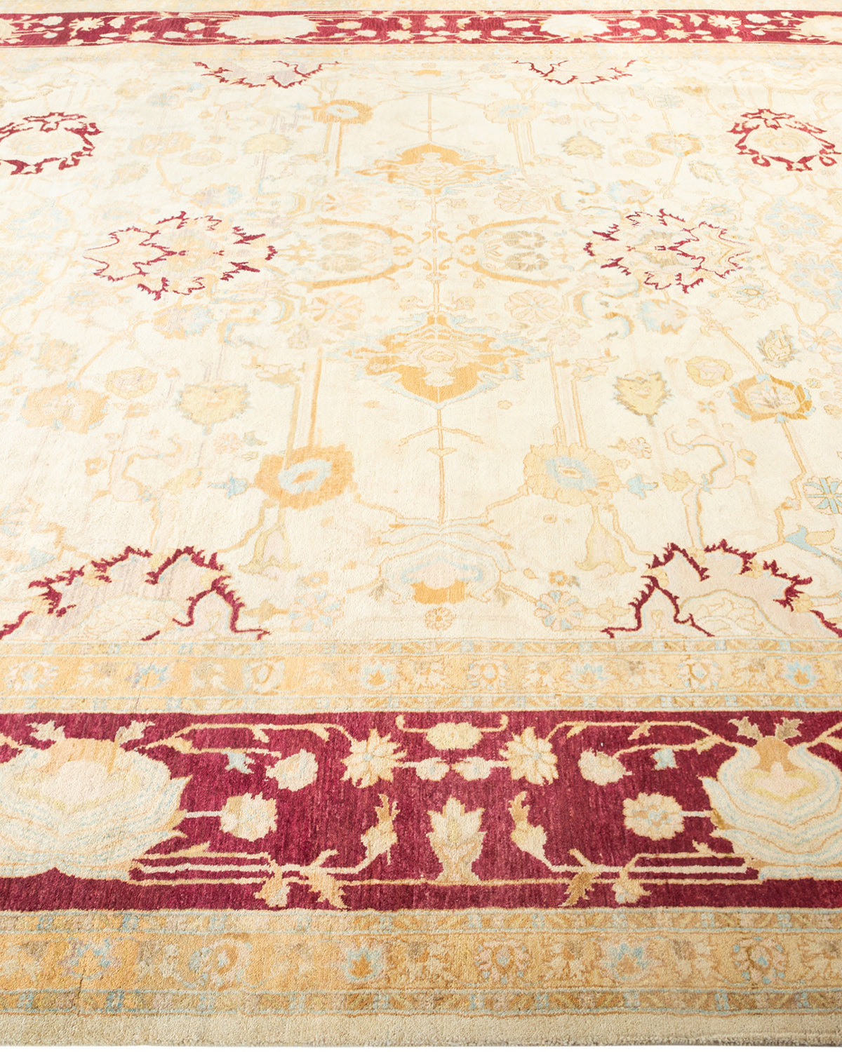 Mogul, One-of-a-Kind Hand-Knotted Area Rug - Ivory, 8' 0" x 10' 3"