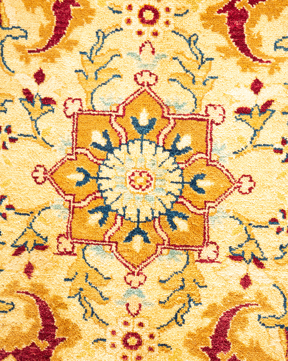 Mogul, One-of-a-Kind Hand-Knotted Area Rug - Red, 7' 10" x 10' 2"