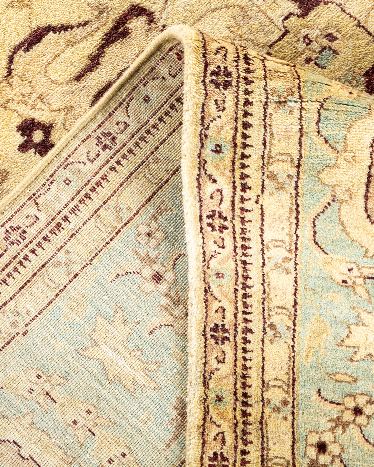 Mogul, One-of-a-Kind Hand-Knotted Area Rug - Ivory, 7' 10" x 10' 4"