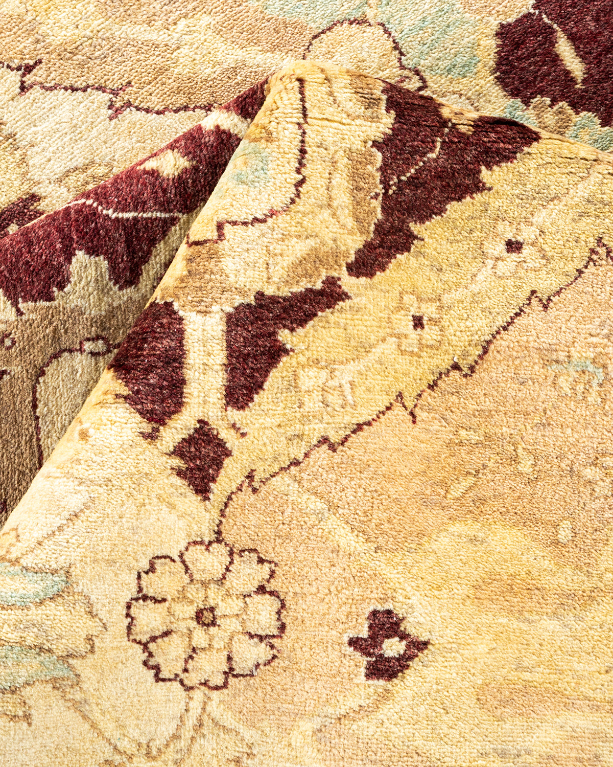Mogul, One-of-a-Kind Hand-Knotted Area Rug - Ivory, 7' 10" x 10' 4"