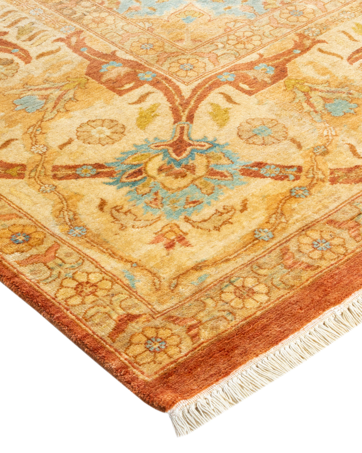 Mogul, One-of-a-Kind Hand-Knotted Area Rug - Brown, 8' 0" x 9' 10"