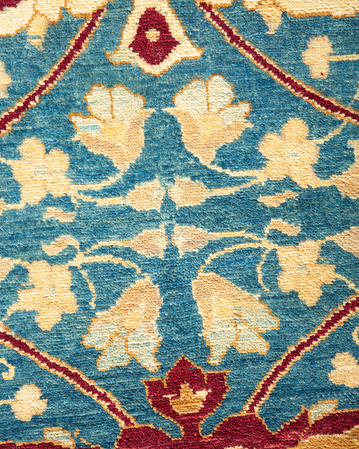 Mogul, One-of-a-Kind Hand-Knotted Area Rug - Blue, 8' 1" x 10' 2"