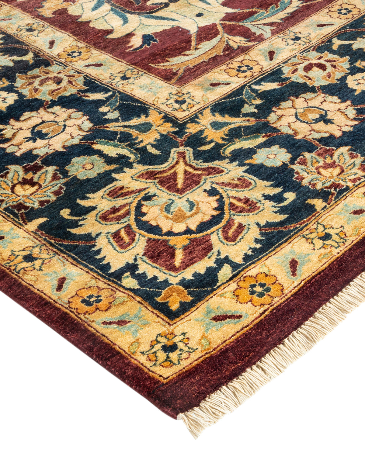 Mogul, One-of-a-Kind Hand-Knotted Area Rug - Red, 8' 2" x 9' 10"