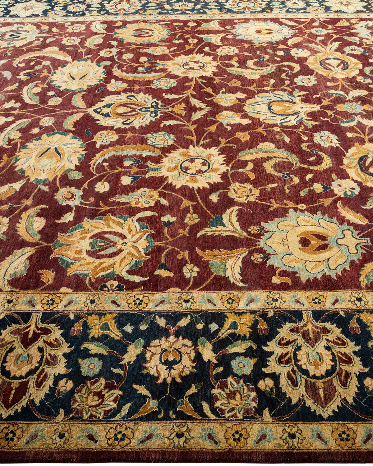 Mogul, One-of-a-Kind Hand-Knotted Area Rug - Red, 8' 2" x 9' 10"