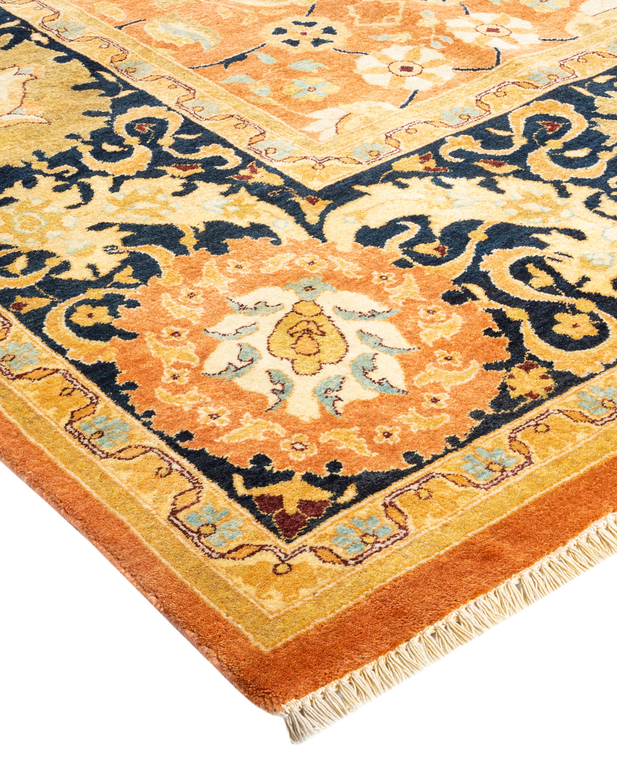 Mogul, One-of-a-Kind Hand-Knotted Area Rug - Brown, 8' 10" x 12' 6"