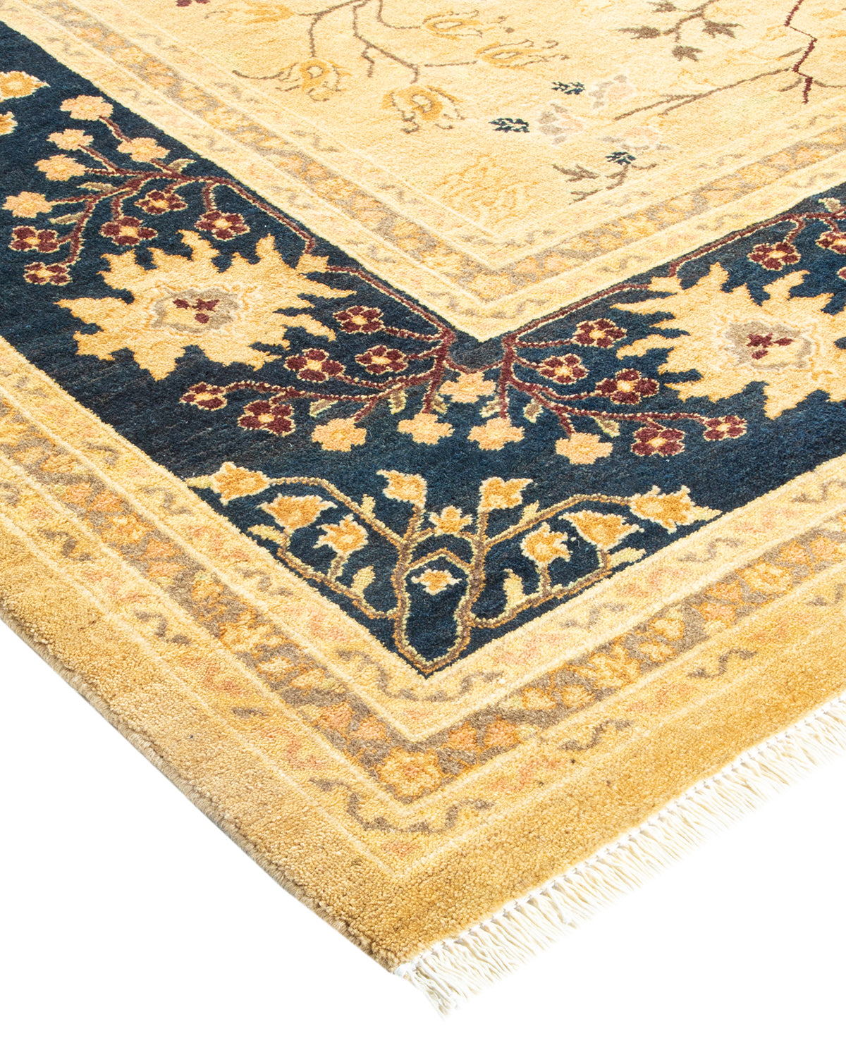Mogul, One-of-a-Kind Hand-Knotted Area Rug - Ivory, 8' 2" x 9' 10"